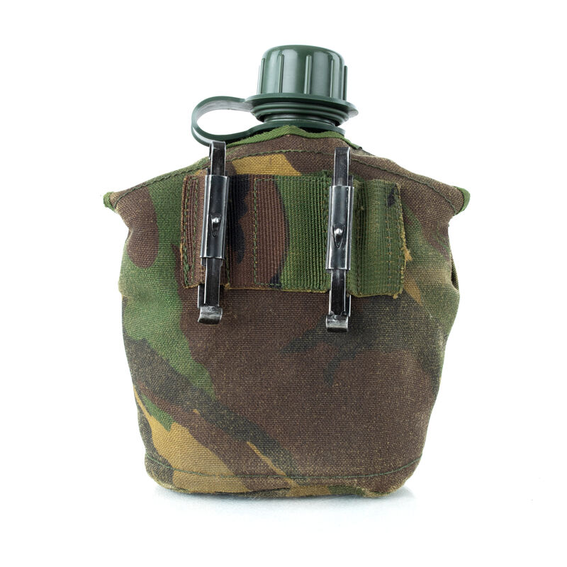 Dutch OD Canteen w/ Cup & Woodland Bag, , large image number 3